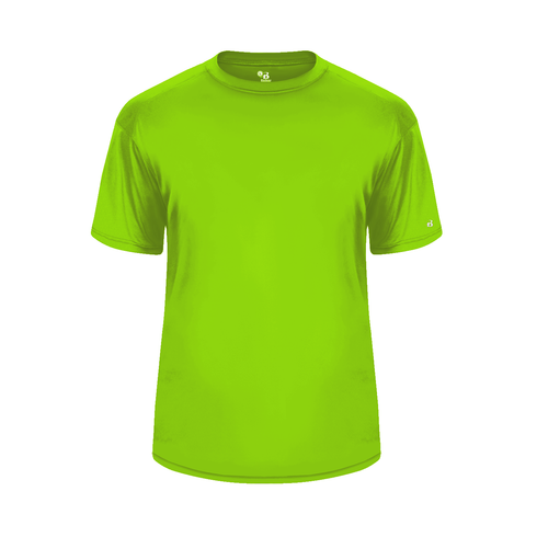 Badger Sport B-Core Tee, Sizes 2XL-4XL (412000-001308), Color 'Lime'